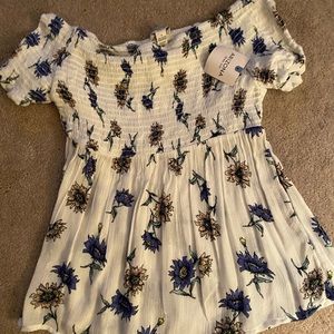 Off the shoulder top